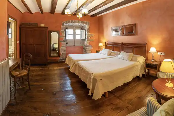 casa rural con desayuno y cena